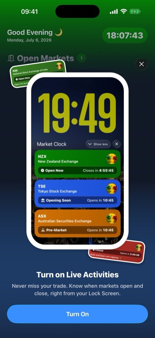 Live Activities on the Lock Screen